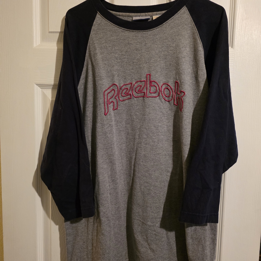 Reebok 3/4 Length Long Sleeve Tee